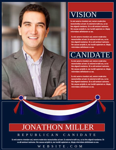 Candidate Poster Template